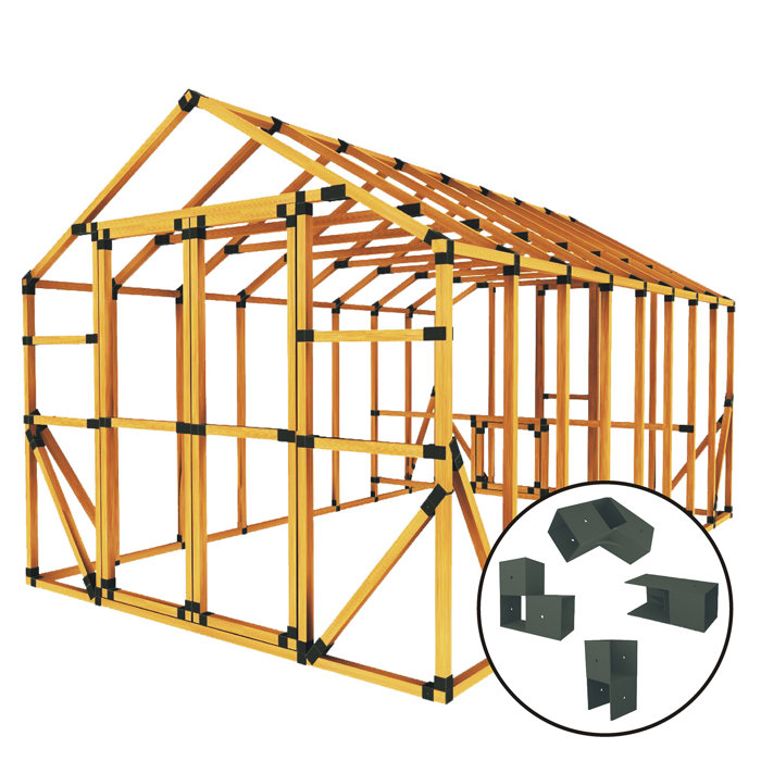 EZ Frames EZ Frame Chicken Coop And Run Kits 90 Square Feet Chicken
